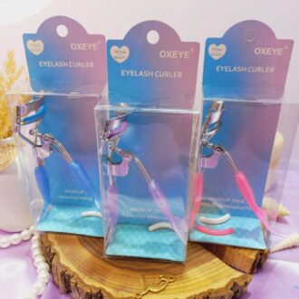 فرمژه دسته ماهی استیل رنگی مدل EYELASH CURLER