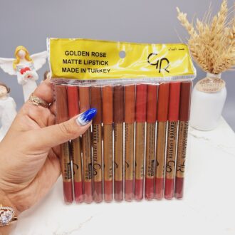 رژلب مدادی گلدن رز Golden Rose (بسته 12 عددی)